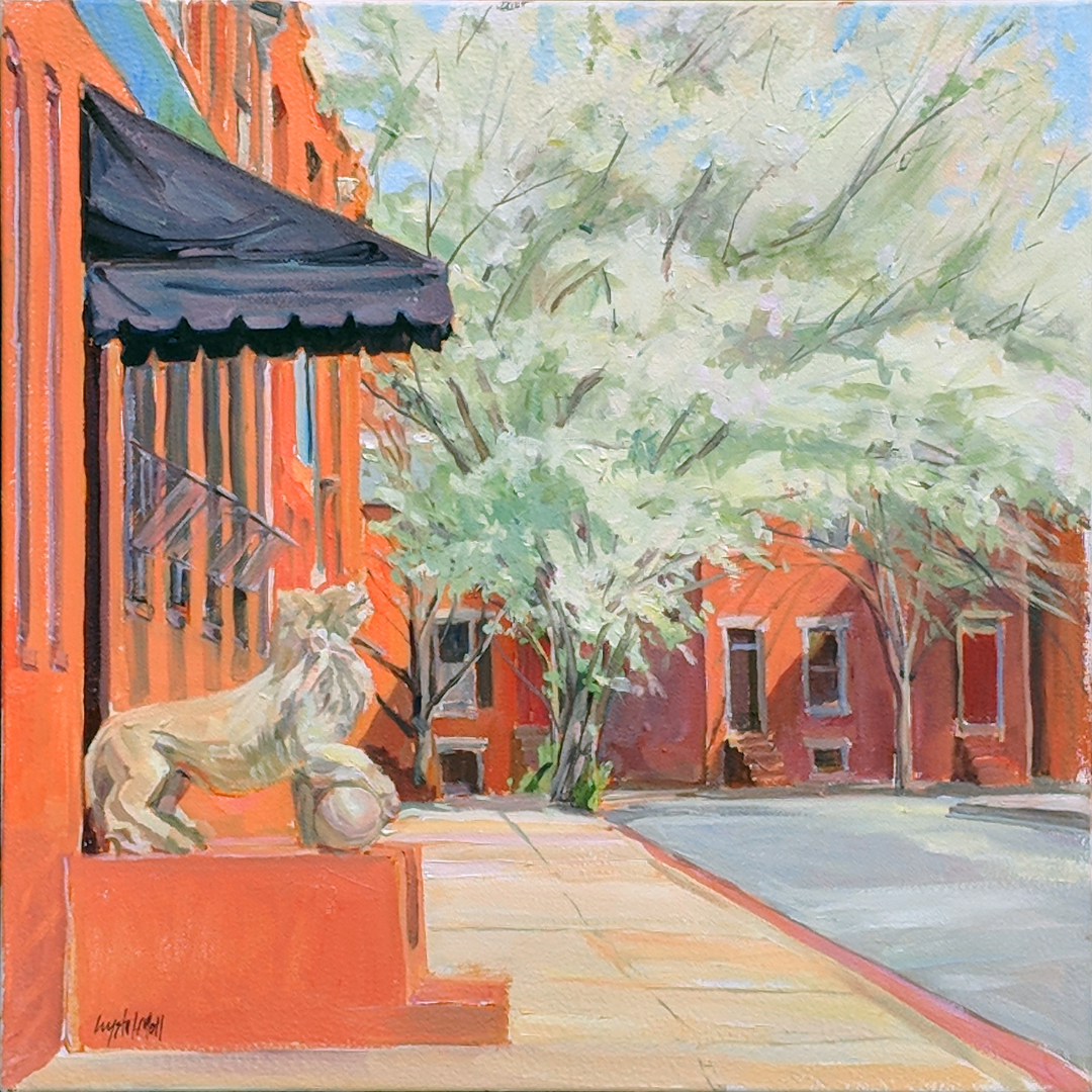 Be Guarded: Original painting by Crystal Moll