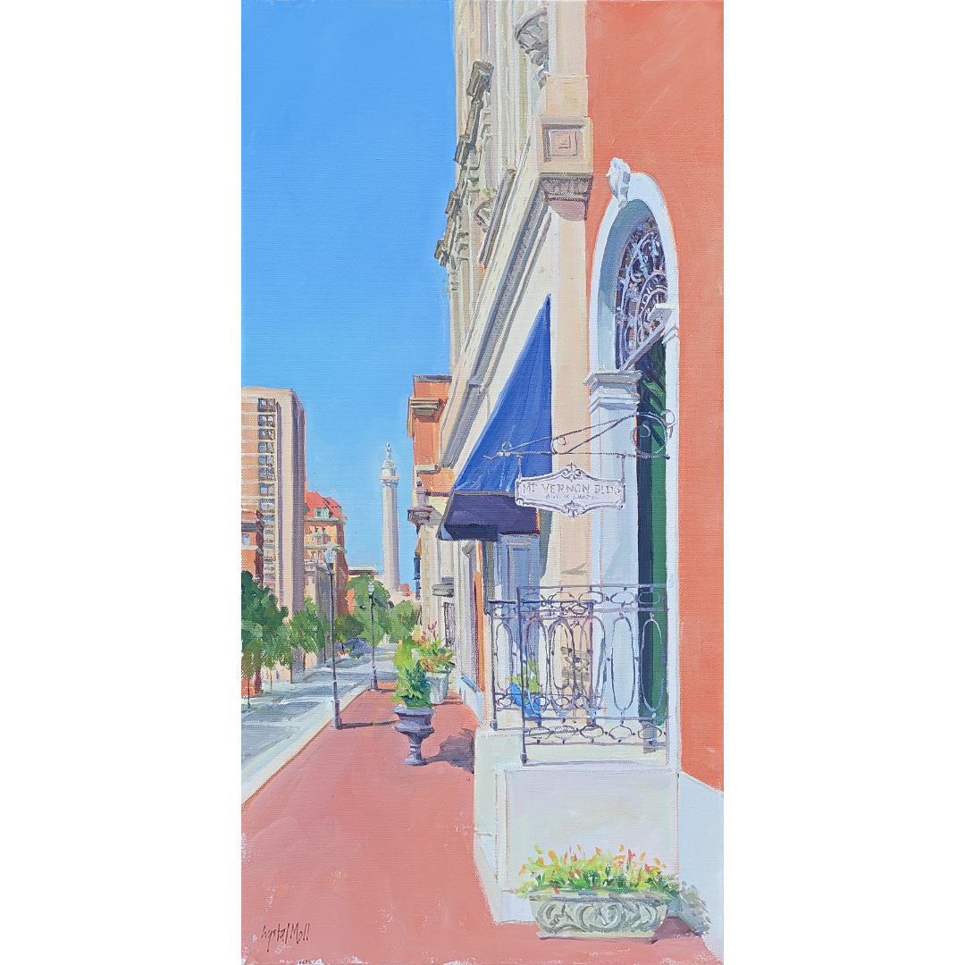 "Opera Nights": Original painting by Crystal Moll