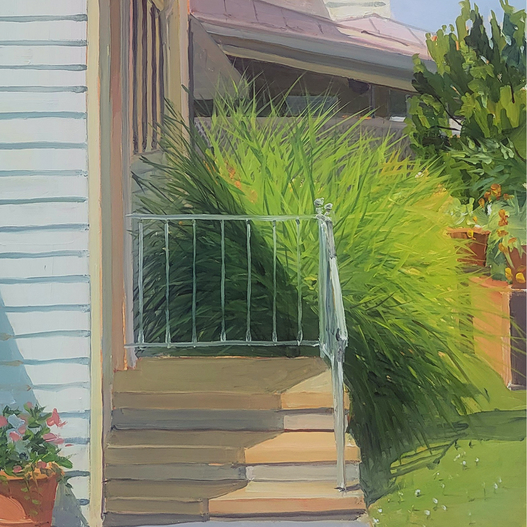 Welcome: Original painting by Crystal Moll