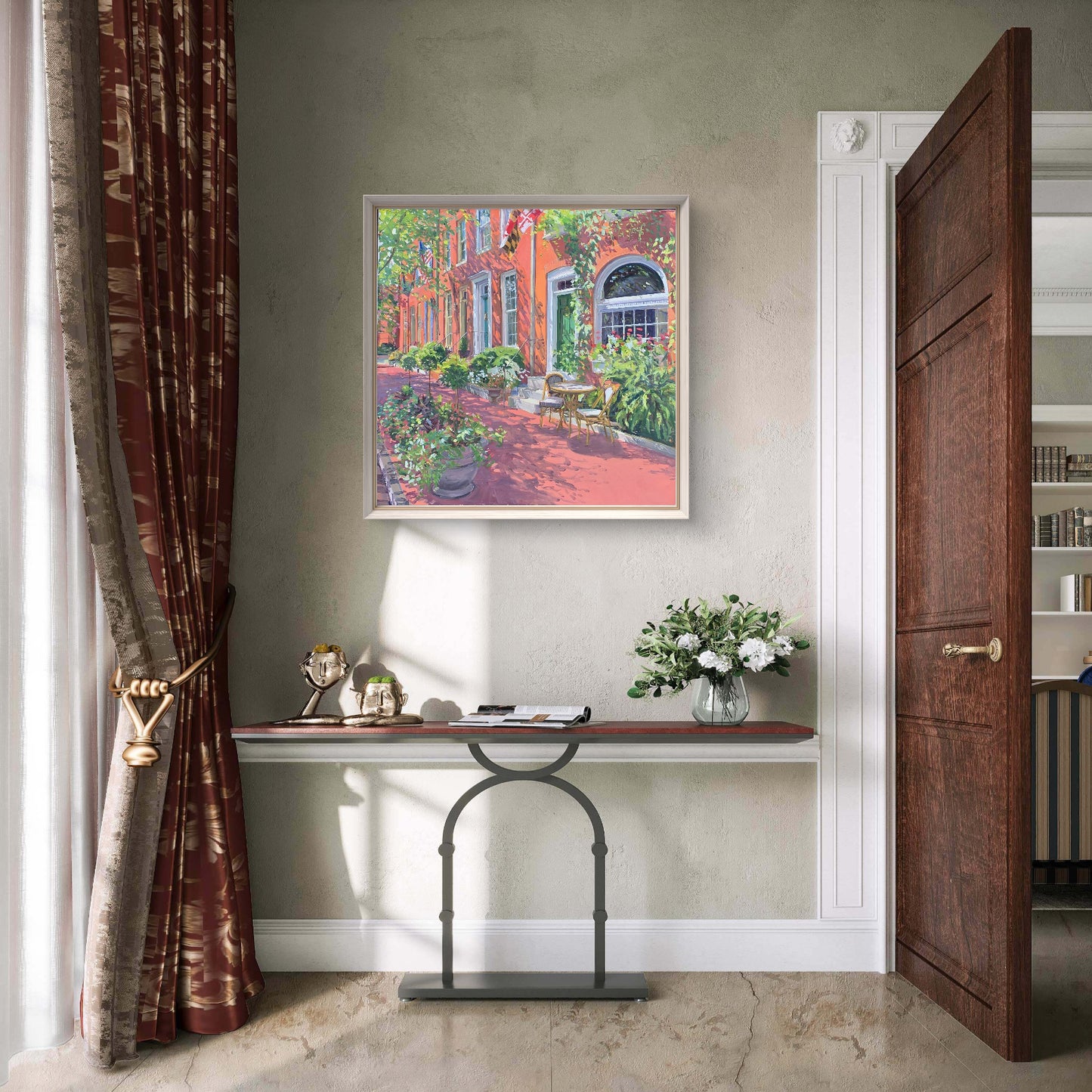 "Charming, 3rd Time Around": Original painting by Crystal Moll