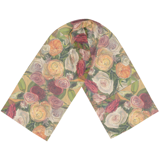 Birthday Flowers Scarf