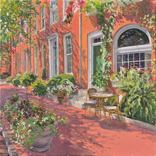 "Charming, 3rd Time Around": Original painting by Crystal Moll