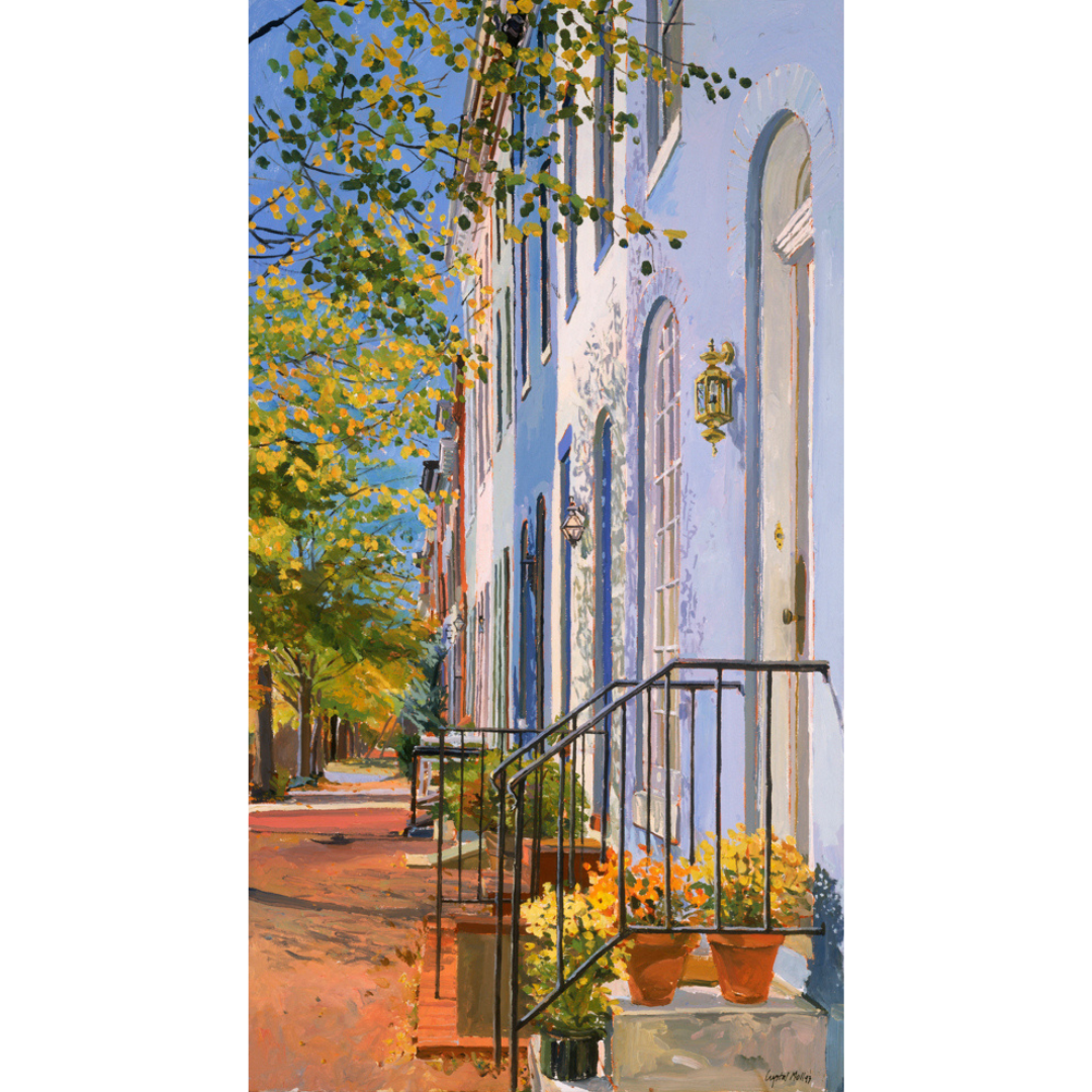 "Cindy's Montgomery": FINE ART PRINT of an original painting by Crystal Moll