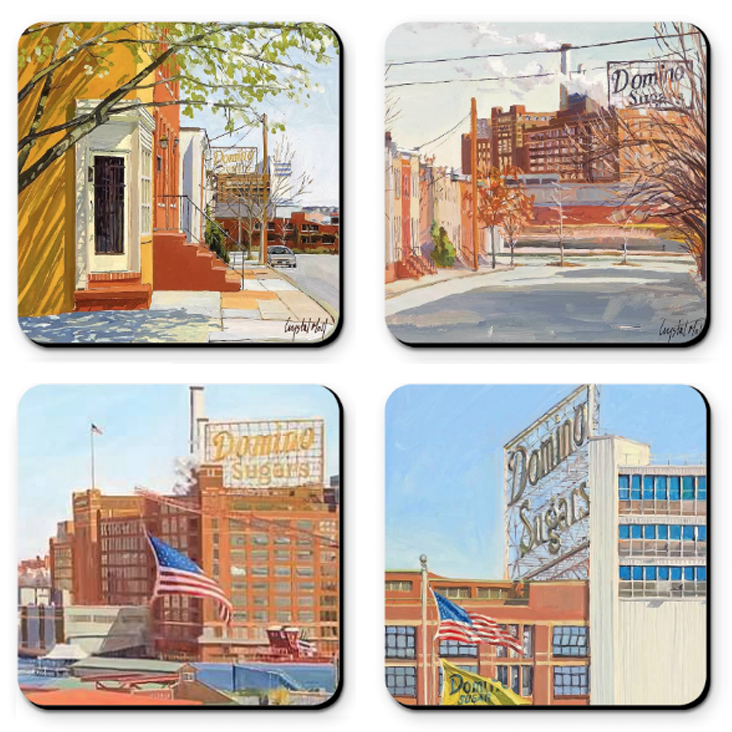 Coasters Featuring Crystal Moll's artwork