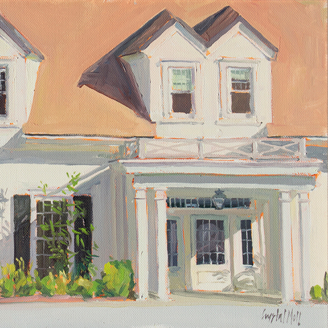 Enter: Original painting by Crystal Moll