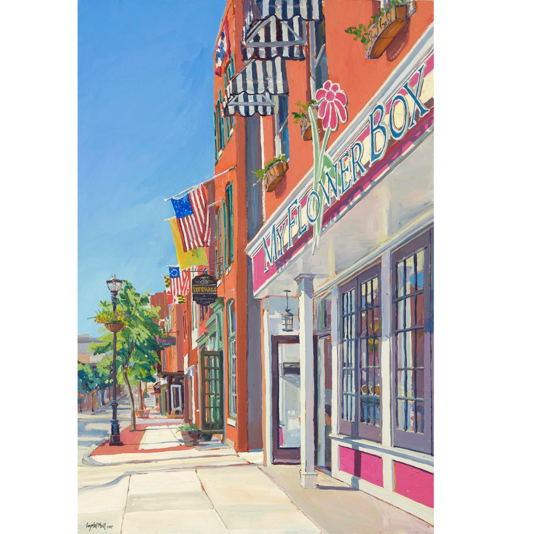 My Flower Box: Fine Art Print by Crystal Moll