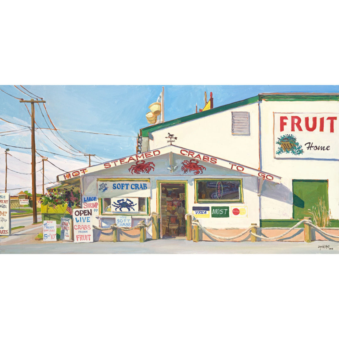 "Fruitland": FINE ART PRINT of an original painting by Crystal Moll