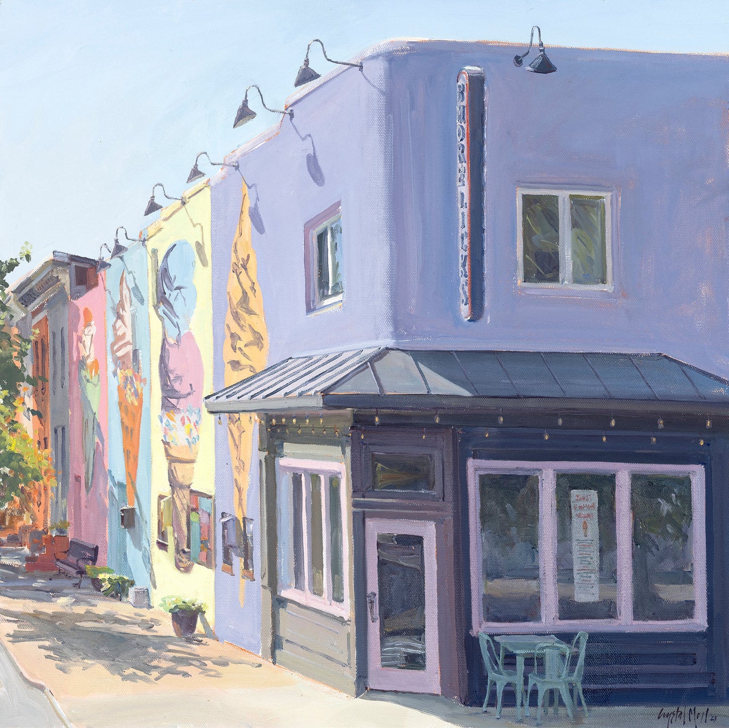 "I Scream, You Scream..." at B More Licks: FINE ART PRINT of an original painting by Crystal Moll