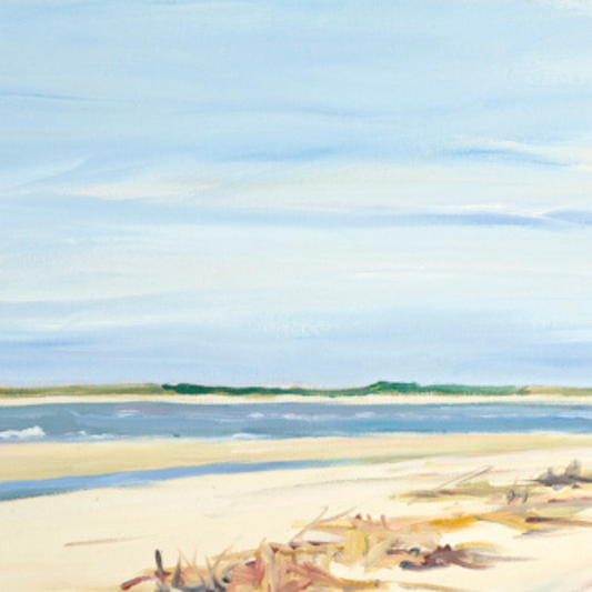 "Inlet": FINE ART PRINT of an original painting by Crystal Moll