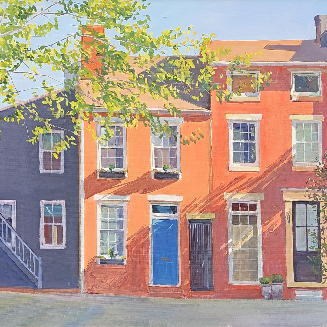 "Late Summer Light": Original painting by Crystal Moll