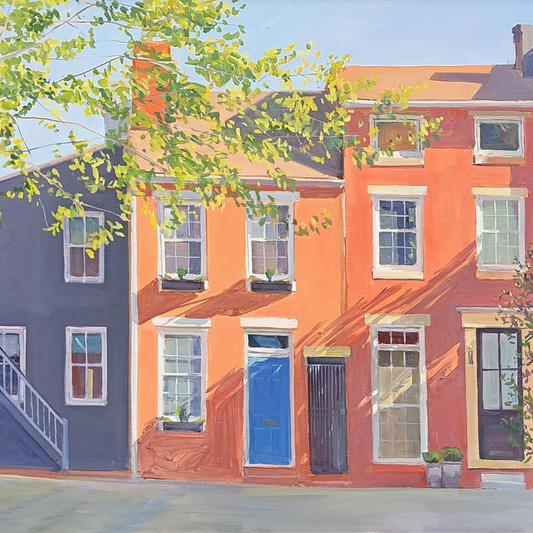 Late Summer Light : Original painting by Crystal Moll