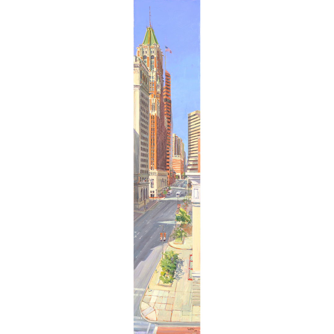 "Look Down, Look Up": FINE ART PRINT of an original painting by Crystal Moll