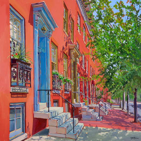 "Morning's High Light": FINE ART PRINT of an original painting by Crystal Moll