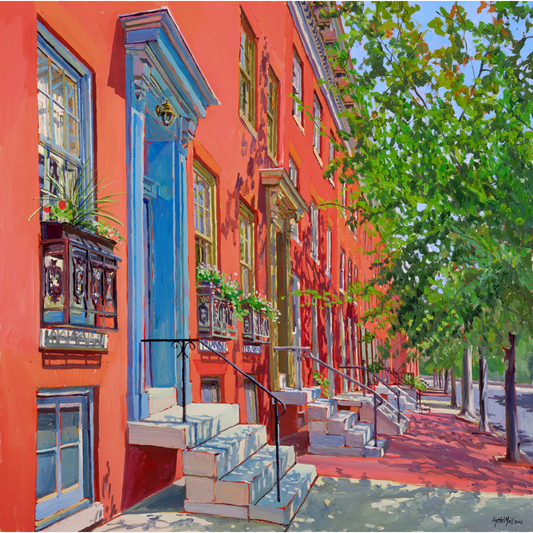 "Morning's High Light": FINE ART PRINT of an original painting by Crystal Moll