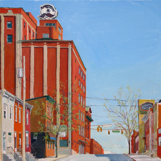 "Mr. Boh": FINE ART PRINT of an original painting by Crystal Moll