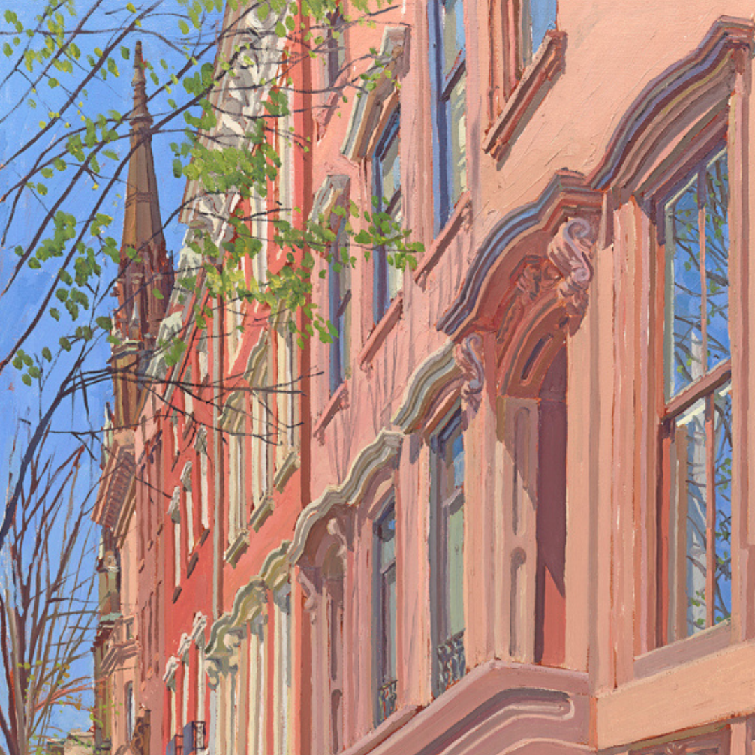 "Mt. Vernon": FINE ART PRINT of an original painting by Crystal Moll