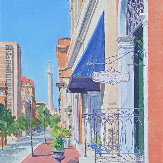 "Opera Nights": Original painting by Crystal Moll