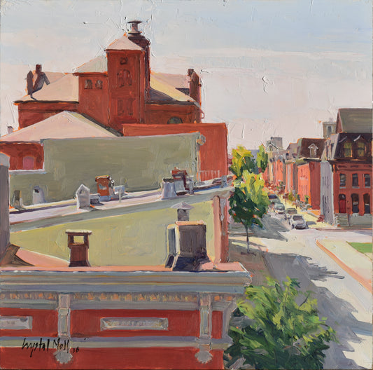 South Baltimore: Original painting by Crystal Moll