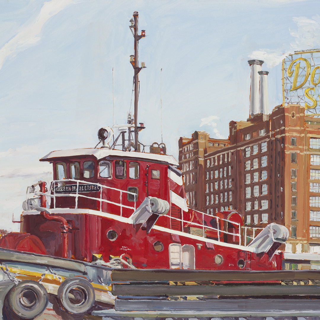 "Sweet McAllister": FINE ART PRINT of an original painting by Crystal Moll