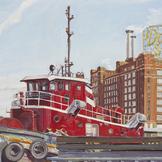 "Sweet McAllister": FINE ART PRINT of an original painting by Crystal Moll