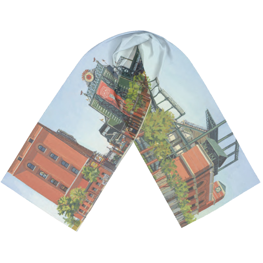 Scarves Featuring Crystal Moll's artwork