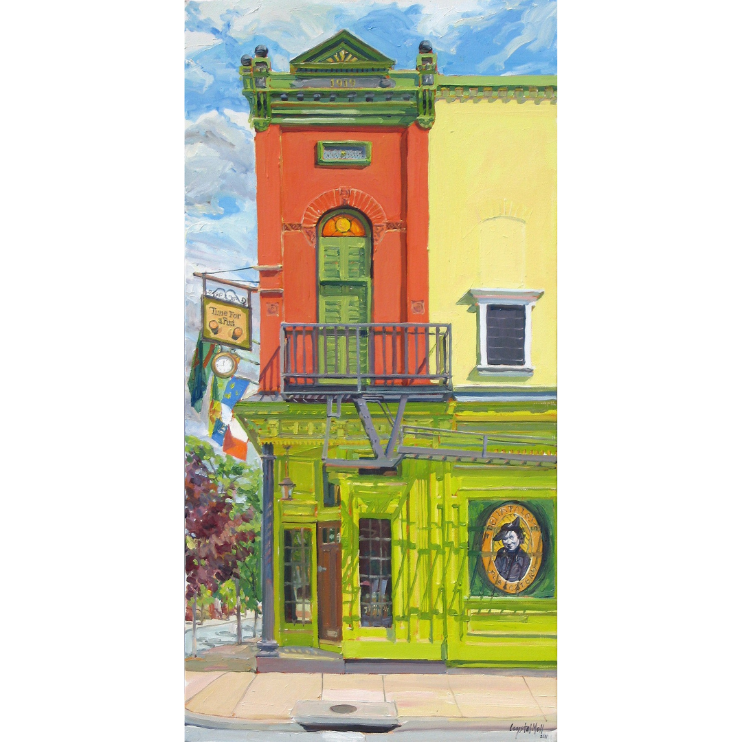 "Time for a Pint": FINE ART PRINT of an original painting by Crystal Moll
