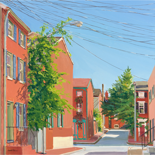 Artist's Alley Fine Art Print