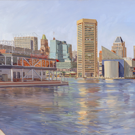 Baltimore Strong: Original painting by Crystal Moll