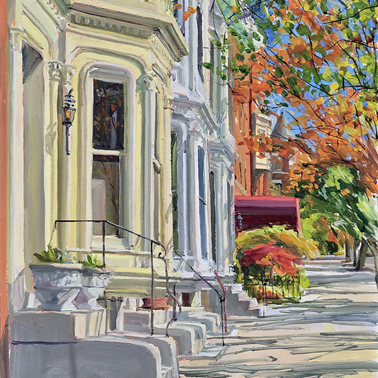 "Bolton Beauty":  Original painting by Crystal Moll