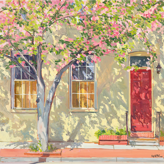 "Cast Shadows": FINE ART PRINT of an original painting by Crystal Moll