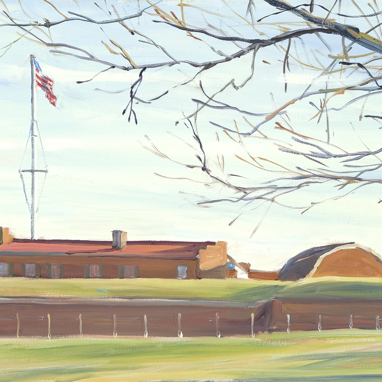 "Fort McHenry": FINE ART PRINT of an original painting by Crystal Moll