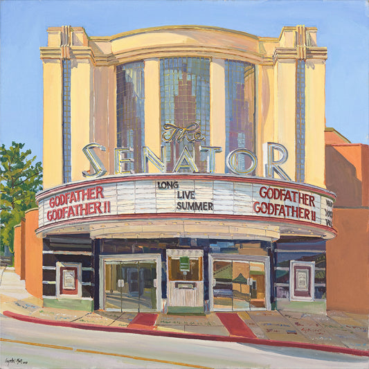 "The Senator": Baltimore Fine Art Print of an Original Painting by Crystal Moll