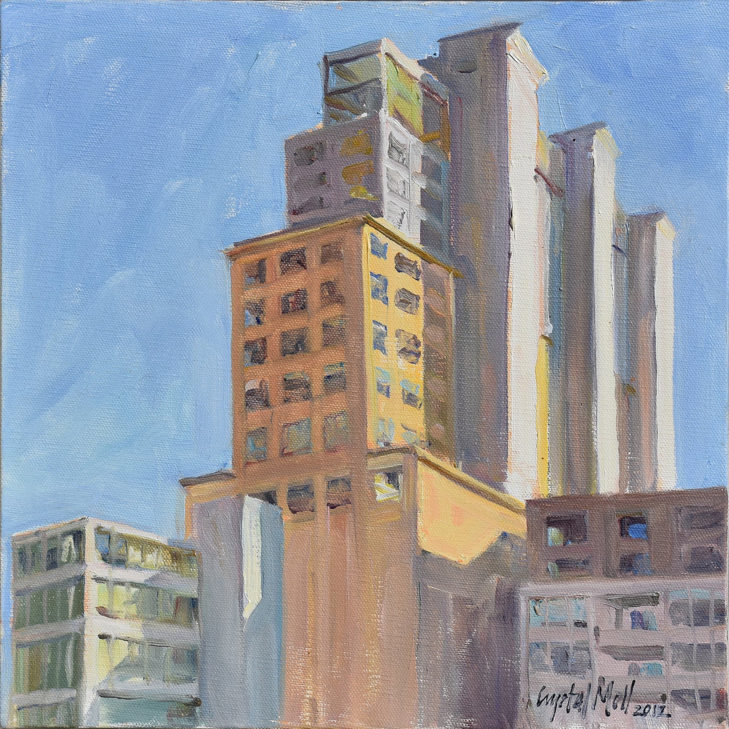 Transformation: Original painting by Crystal Moll